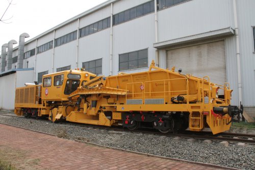 [smart ＂manufacturing by srida] Ballast regulator vehicle  - large railway maintenance machinery an